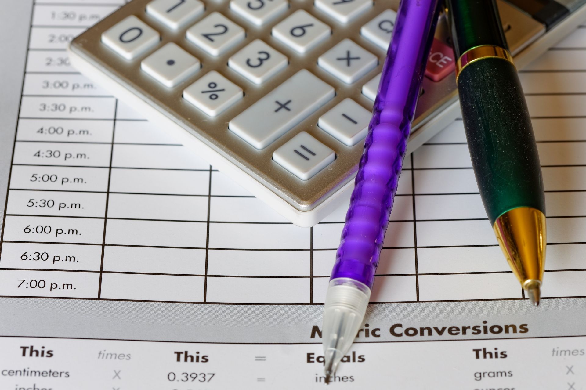 Track; Allowances; Builder